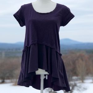 Anthropologie Peplum Swing Top, S